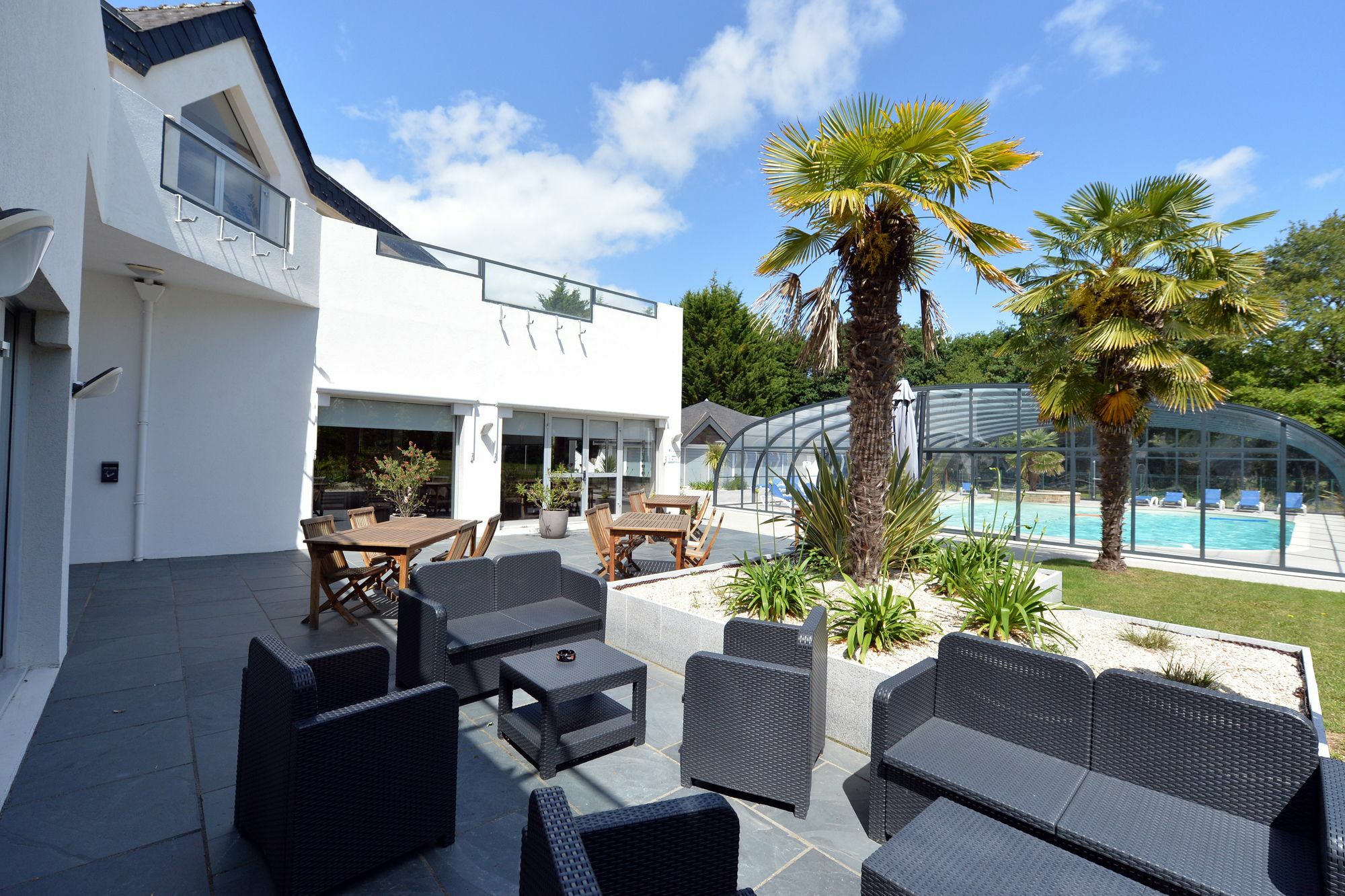 Hotel Du Golf Saint-Laurent Ploemel Exterior foto